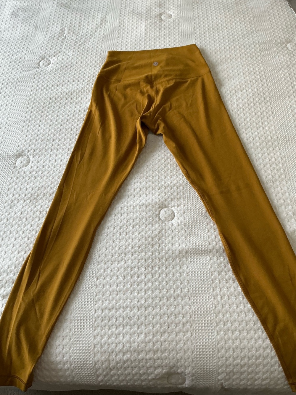 lululemon athletica Kids Mustard Leggings
